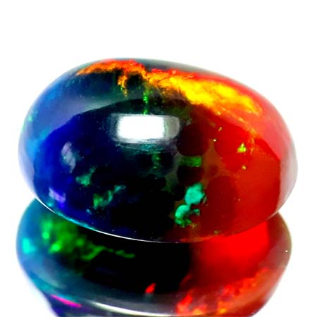 Bicolor Opal mit 2.01 Ct, AAA Grade