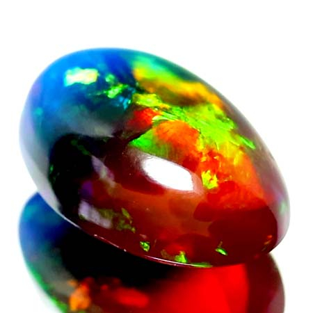 Bicolor Opal mit 2.14 Ct, AAA Grade