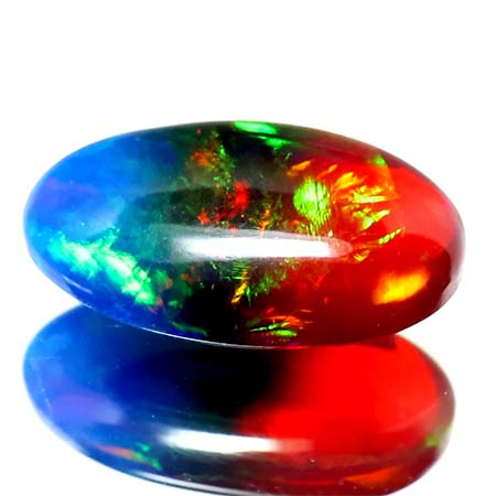 Bicolor Opal mit 2.24 Ct, AAA Grade