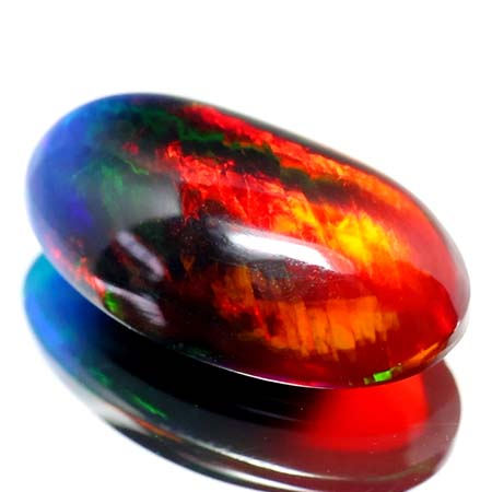 Bicolor Opal mit 2.97 Ct, AAA Grade