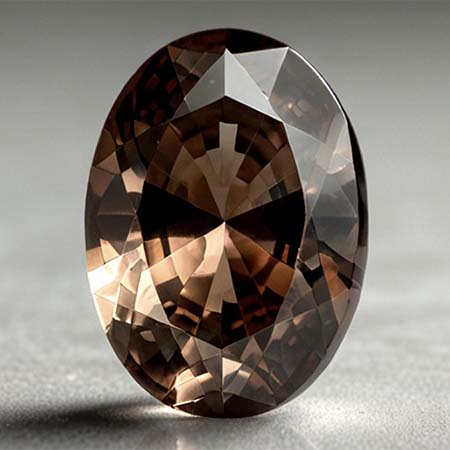 Brasilianischer Rauchquarz mit 17.40 Ct