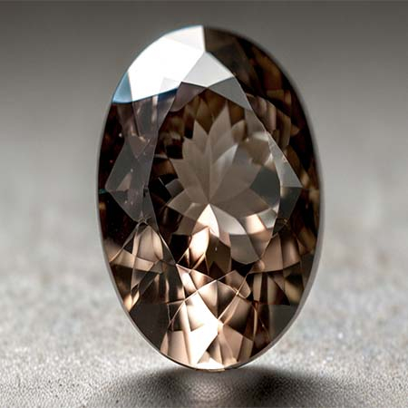 Brasilianischer Rauchquarz mit 4.78 Ct
