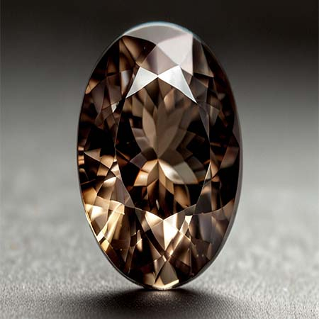 Brasilianischer Rauchquarz mit 5.22 Ct