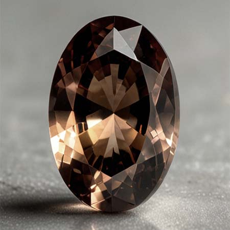 Brasilianischer Rauchquarz mit 5.78 Ct