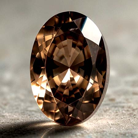 Brasilianischer Rauchquarz mit 6.05 Ct