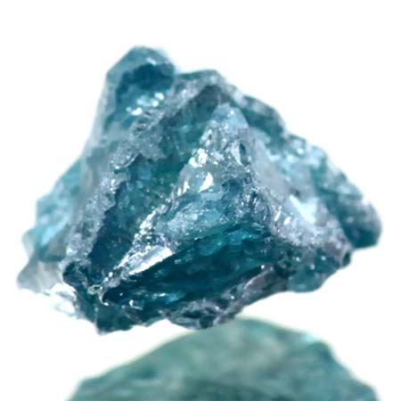 Blauer Rohdiamant mit 0.97 Ct