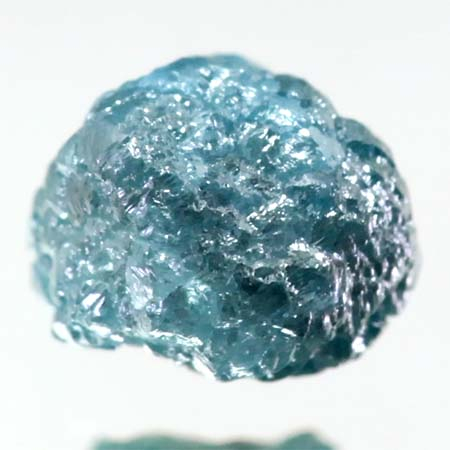 Blauer Rohdiamant mit 1.10 Ct