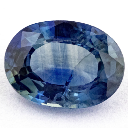 Bicolor Saphir mit 0.98 Ct