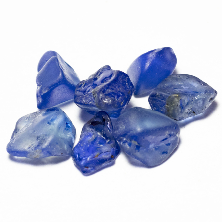 Saphir Kristalle mit 1.79 Ct, Schleifqualität