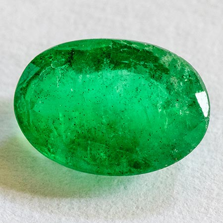 Smaragd 1.08 Ct in Top Grün
