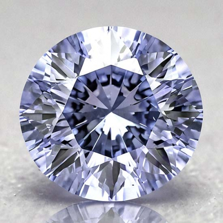 Burma Spinell mit 0.66 Ct Brillantschliff, unbehandelt