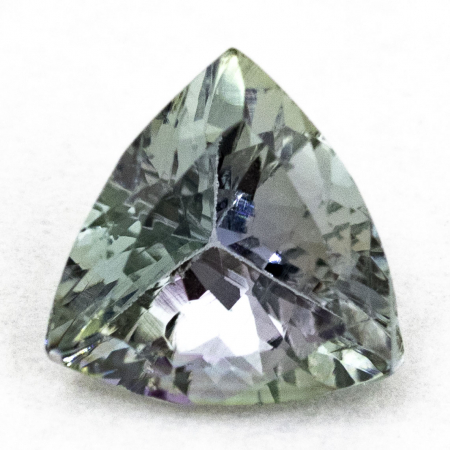 Bicolor Tansanit mit 0.64 Ct, unbehandelt