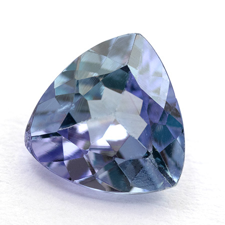 Bicolor Tansanit mit 0.68 Ct, unbehandelt