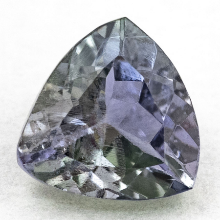 Bicolor Tansanit mit 0.96 Ct, unbehandelt