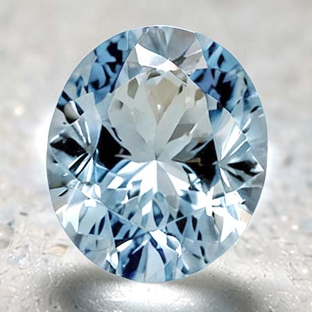 Topas in Sky Blue 5 x 4 mm, 0.46 Ct