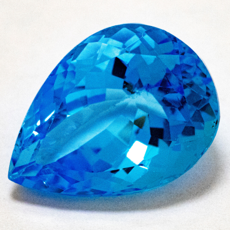 Topas in Swiss Blue mit 16.48 Ct, AAA Grade