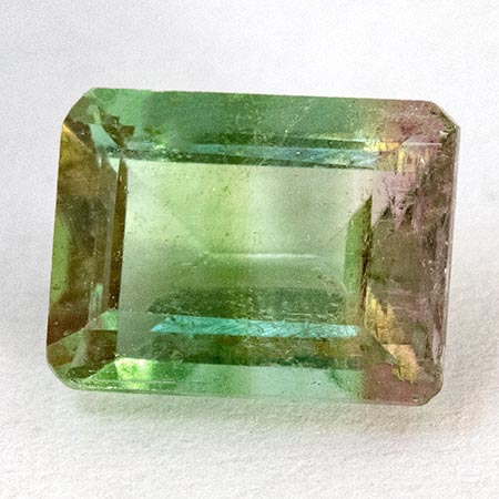 Bicolor Turmalin mit 1.64 Ct