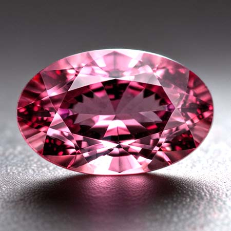 Rubellit mit 0.71 Ct