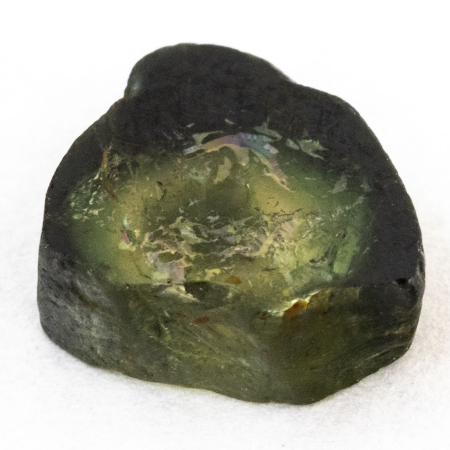 Polierte Multicolor Turmalinscheibe mit 1.45 Ct
