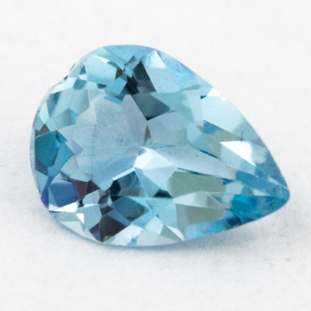 Santa Maria farbener Aquamarin mit ca. 4 x 3mm