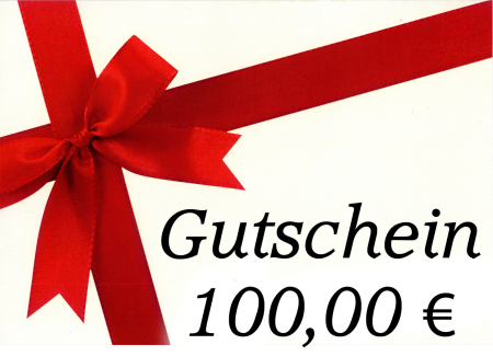Geschenkgutschein über 100,00 Euro