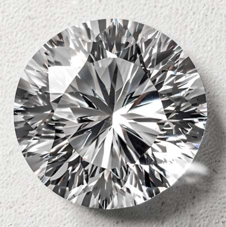 Synthetischer Brillant 1.3 mm, 0.01 Ct, River VS - VVS