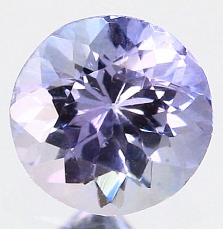 Bicolor Tansanit mit 0.75 Ct, unbehandelt