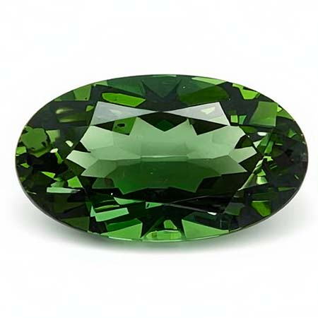 Waldgrüner Turmalin mit 5 x 3 mm