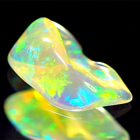 Welo Opal-Kristall AAA Grade, 1.58 Ct, poliert