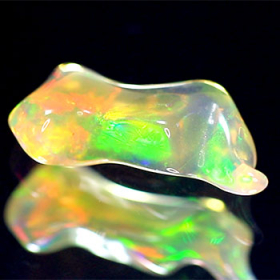 Welo Opal-Kristall AAA Grade, 1.72 Ct, poliert