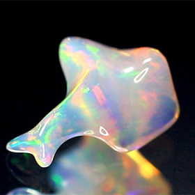 Welo Opal-Kristall mit 1.74 Ct, poliert