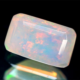 Facettierter Welo-Opal mit 1.75 Ct