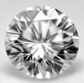 Brillant 2.9 mm, 0.10 Ct Feines Weiss, VVS