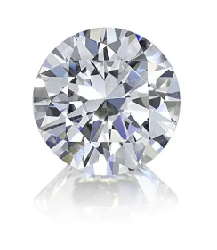 Weisser Zirkonia 10 mm im Brillantschliff - diamant weiss