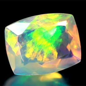 Facettierter Welo-Opal 2.14 Ct, AAA-Qualtität