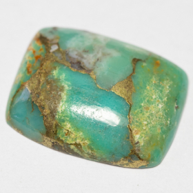 Türkis mit Pyrit ca 15 x 12 mm