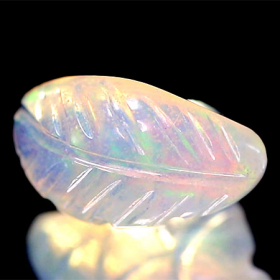Gravierter Welo Opal-Kristall mit 4.34 Ct