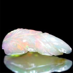 Gravierter Welo Opal-Kristall mit 8.32 Ct