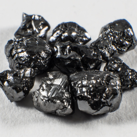 9 Stück Schwarze Rohdiamanten mit 0.68 Ct