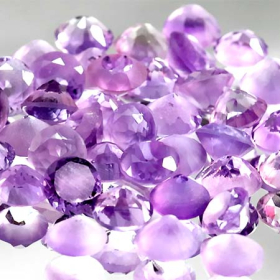 46.51 Ct Amethyste, ebauchiert