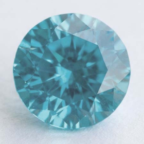 Neonblauer Apatit mit 1.04 Ct