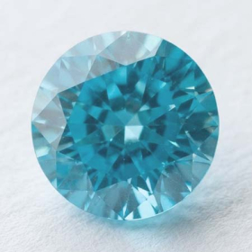 Neonblauer Apatit mit 1.08 Ct