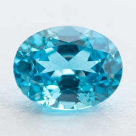 Neonblauer Apatit mit 1.47 Ct