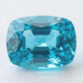 Neonblauer Apatit mit 1.52 Ct
