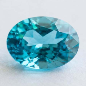 Neonblauer Apatit mit 1.78 Ct