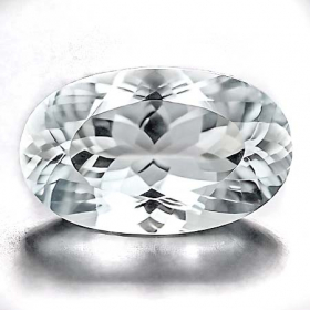 Aquamarin mit 17 x 11 mm, unbehandelt