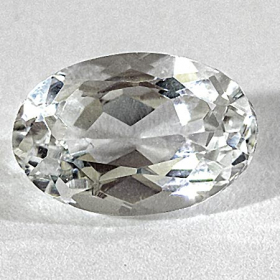 Aquamarin mit 10 x 7 mm, unbehandelt