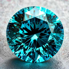 Einkaräter Blauer Brillant mit 1.015 Ct, VVS