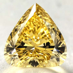 Viertelkaräter Diamant mit 0.24 Ct im Herzschliff, SI