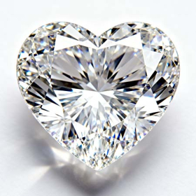 Diamant-Herz mit 0.07 ct, River, VVS - Kopie